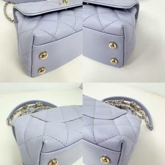 Chanel Purple Extra Mini Coco Handle - Picture 8 of 9